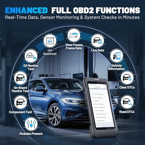 XTOOL TP300 TPMS Programming Tool, Engine ABS SRS Transmission OBD2 Scanner