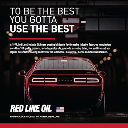 Red Line 80401 High Performance CV-2 Synthetic Grease Cartridge with Red Moly - 14 Ounce Jar (6 Pack) - size: 14 Ounce (Pack of 6)