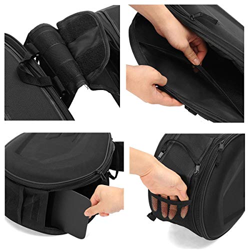 Motorcycle Saddlebags, Expandable Large Capacity Side Bags with Rain covers - color: Saddlebag