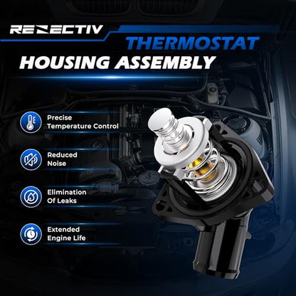 902-2090 Engine Coolant Thermostat Housing Assembly with Seal For Chevrolet - color: 902-2090