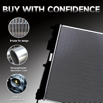 VibeUp 13169 Radiator | Without TOC & EOC | 15" - size: RAD:13169