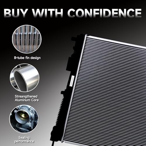 VibeUp 1483 Radiator | With TOC & EOC | 30-1/2" - size: RAD:1483