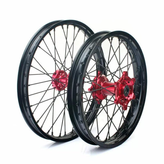 TOFR 21" 18" Wheels Rims for Honda CRF250R 2014-2025 CRF450R 2013-2025 - size: 21" 18" Front Rear