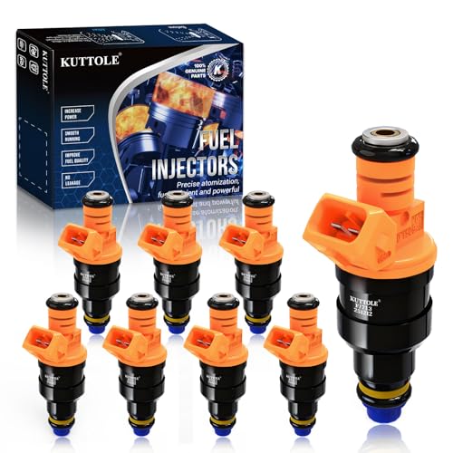 8Pcs Fuel Injectors Compatible with Ford Lincoln Mercury - size: FJ713