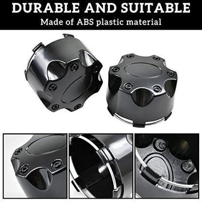 SAUTVS Wheel Hub Caps for Polaris Ranger XP 1000/RZR 14" Center Covers 4PCS