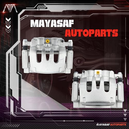 18B5076 18B5077 Rear Left&Right Disc Brake Caliper Assembly Set - color: Rear Left & Right