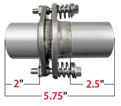 Northeastern Exhaust | Stainless Steel Spherical Joint Repair Flange Spring Bolt Kit 2.25" | Automotive Replacement Part - size: 2.25" ID x 5.75" Long