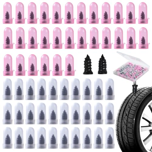 60 Pcs Tire Repair Screws, Tire Patch Kit, Screw in Tire Plugs