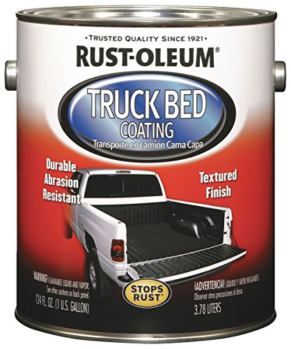 Rust-Oleum Truck Bed Coating, 1gal., Black, 128 Fl Oz (Pack of 1)
