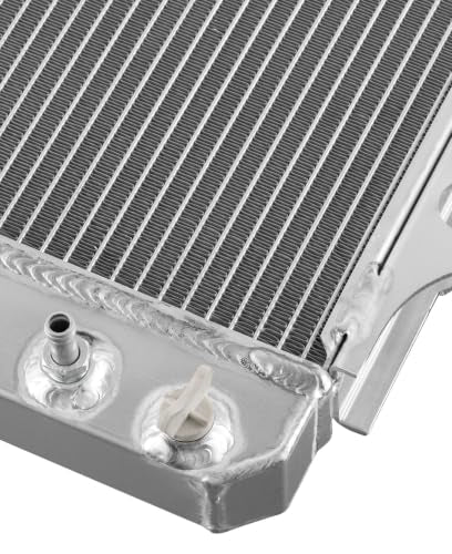 Aluminum 2 Row Radiator For 1987-2006 Jeep Wrangler YJ/TJ 2.4L 2.5L 4.0L 4.2L - size: 2-Row Aluminum