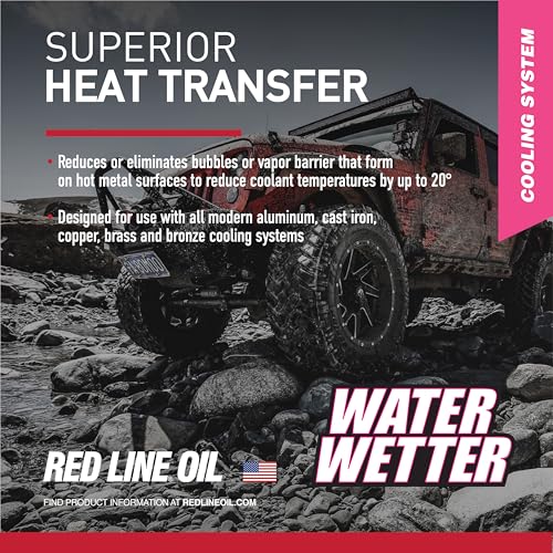 Red Line 81215 Supercool Performance Antifreeze/Coolant, Ready to Use Formula - 1 Gallon