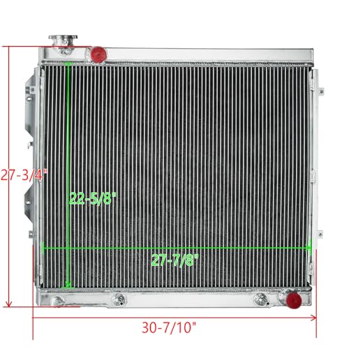 3Row Radiator for 2000-2004 Toyota Tundra / 2001-2004 Sequoia 4.7L V8