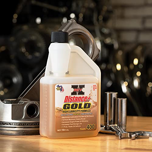 REV X Distance+ Gold High Lubricity Diesel Additive - 16 fl. oz.