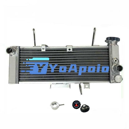 Aluminum Motorcycle Radiator for 2003-2007 Suzuki SV650 SV650A #17710-17G30, Full Performance Aluminium Radiators, Motorcycle Replacement Radiator