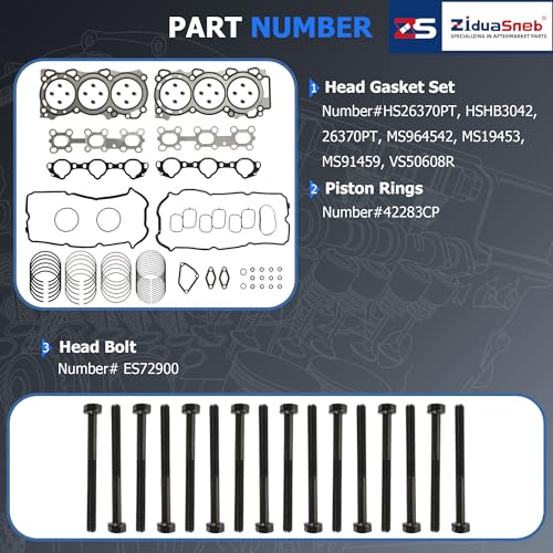 VQ40DE Head Gasket Set Timing Chain Kit Oil Pump Fit For Nissan 4.0L 05-15