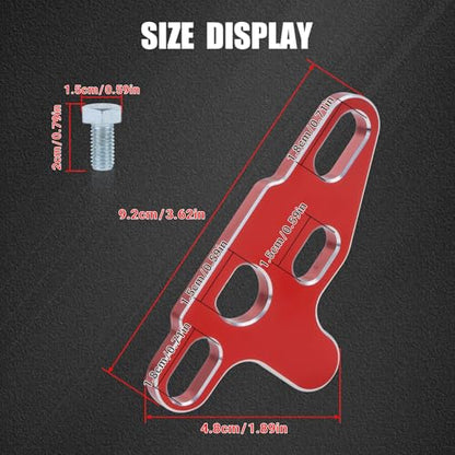 PSLER 2pcs Oil Pump Alignment Tool Kit for Gen V GM LT1 LT4 LT5 L83 L86 L87 - color: red