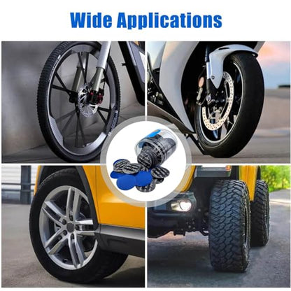 Tire Repair Patch, 80 Pcs 58mm Tire Patch Kit, Heavy Duty Tire Patches - size: 58