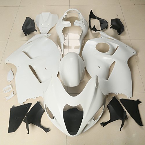 TCT-MOTORPARTS Unpainted Fairing Bodywork Kit Fits for Suzuki Hayabusa GSX1300R GSXR 1300 99-07 - size: Fit For GSXR1300 1999-2007