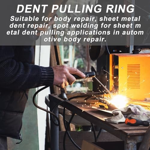 100PCS Dent Pulling Rings, Dent Pulling Puller Triangle OT Dent Pulling