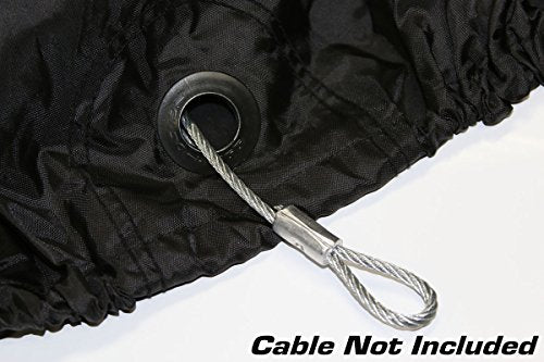 Nelson-Rigg Black Falcon Defender 400 Cover - size: XX-Large