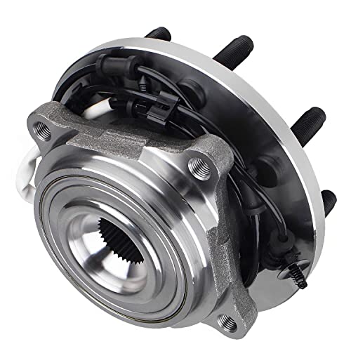 Detroit Axle - 4pc Front Wheel Bearing Hubs Kit for 2014-2018 Ram 2500 - size: 4SW42491/Kit