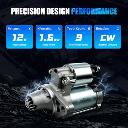 19049N New Starter Motor Fit for Toyota Corolla 2009-2016,281000T050