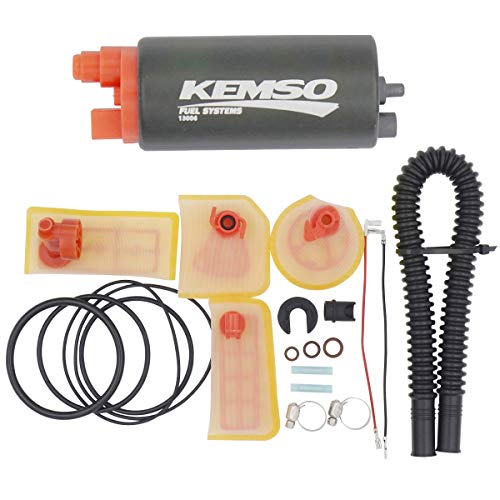 KEMSO 13006 Intank Fuel Pump for for 2006-2011 Suzuki Quadracer 450 LT-R450 / 2008-2023 TU250, RM-Z250, RM-Z450, RMX450 / 2006-2013 Honda Foreman 500, Rancher 420, Rancher 500, Rincon 680, TRX 700XX - size: 13006