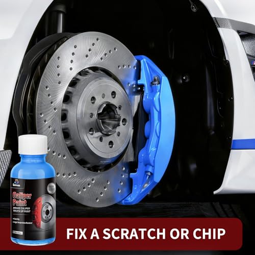 Caliper Paint Brake Caliper Touch Up Paint Hawkins Blue Gloss High Temperature Heat Resistant 1.5oz - color: Hawkins Blue