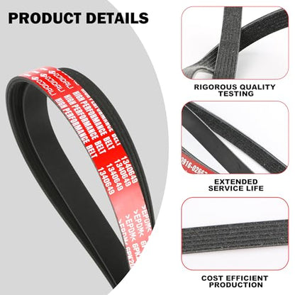 K060795 6PK2019 Serpentine Belt - size: 6PK2019