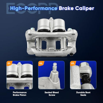 ECCPP 18B5026A Front Left Disc Brake Caliper Assembly - size: Front Left[18B5026A]