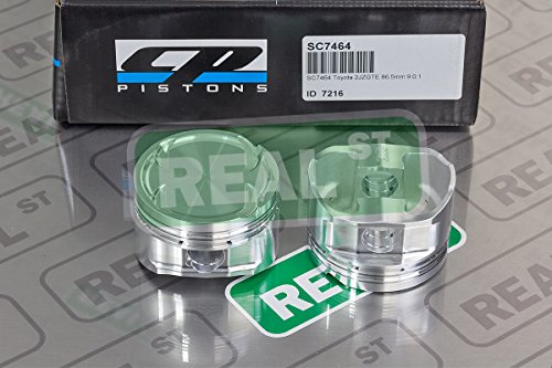 CP Pistons SC7464 Piston and Ring Set for Toyota, Pack of 6