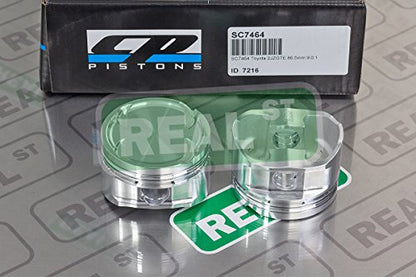CP Pistons SC7464 Piston and Ring Set for Toyota, Pack of 6