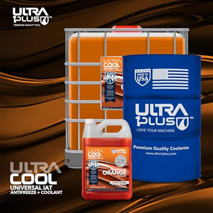 ULTRA 1PLUS UltraCool Orange 50/50 Antifreeze Coolant 1 Gallon