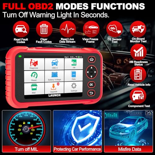 LAUNCH CRP129E Plus OBD2 Scanner, 2026 Full System Diagnostic Scan Tool