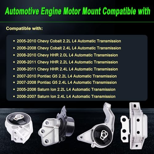 Engine Motor Mount for Chevy 05-10 Cobalt 06-11 HHR 07-10 Pontiac G5 - size: 2005-2010 Cobalt 2.2L