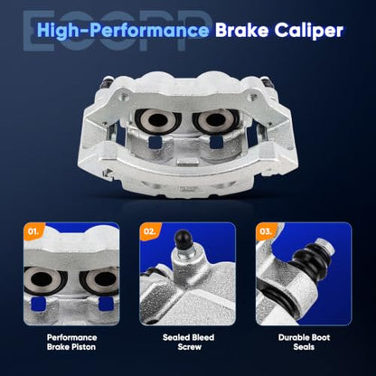 ECCPP 18-B4895 Rear Left Disc Brake Caliper Assembly - size: Rear Left[18-B4895]
