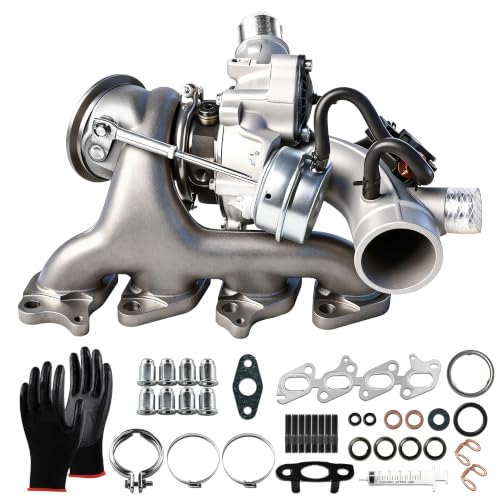 667-203 Turbocharger with Complete Installation Kits, Cruze Limited 2016, Sonic 2012-2020, Trax 2013-2021, Fit for Buick Encore 2013-2021, Replace# 55565353 - size: Turbo with Complete Install Kit