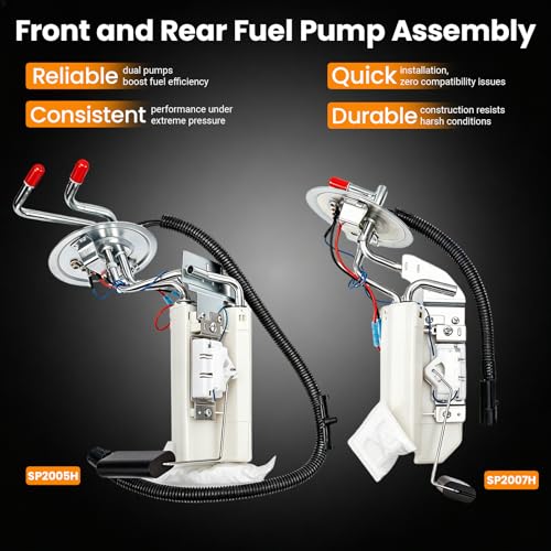 EKLN Fuel Pump Assembly SP2007H SP2005H Front & Rear Fuel Pump Fit For F150