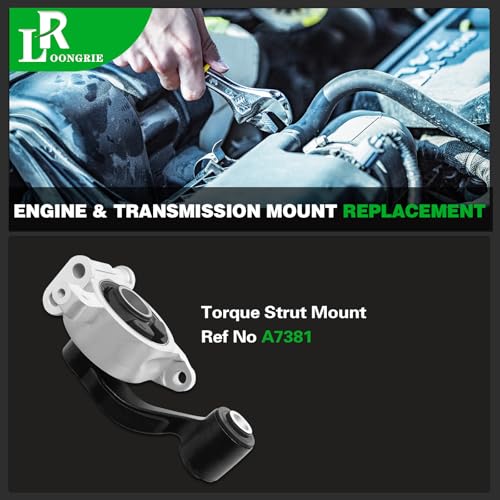 Engine Motor and Torque Strut Mount Compatible with Altima 2013-2015