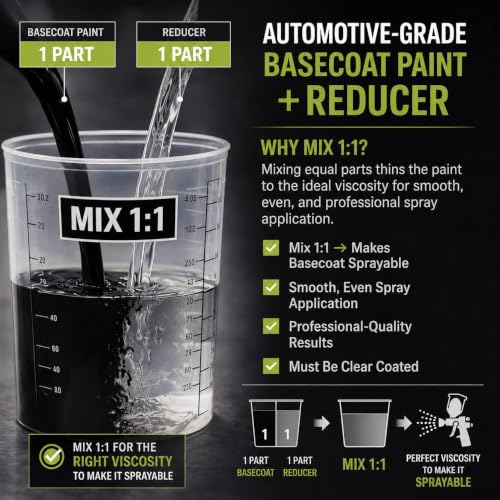 LiME LiNE Automotive Basecoat Paint (1 Pint) (Intercoat Clear) - color: Intercoat Clear