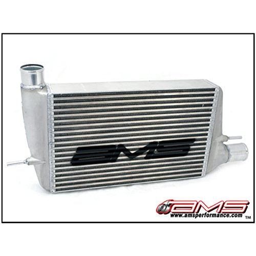 AMS EVO X Front mount intercooler with modular cast end tanks 2008+ With Logo