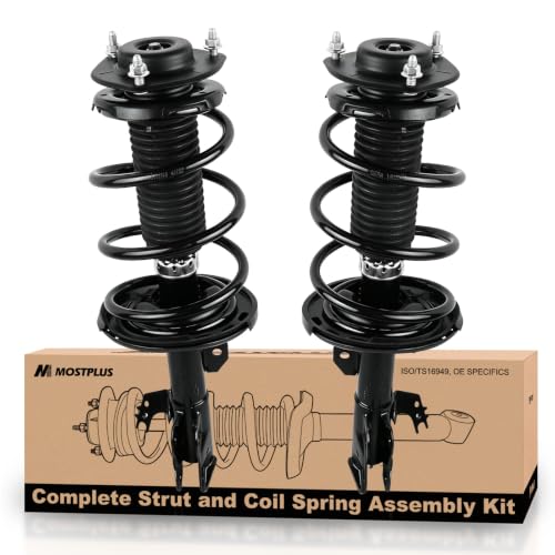 MOSTPLUS Front Complete Strut Assembly & Shock Absorber w/Coil Springs Compatible with 2012-2017 Toyota Camry SE, Replace 1333375L 1333375R (Set of 2) - size: Front Struts(Set of 2), style: 2012-2017 Camry SE