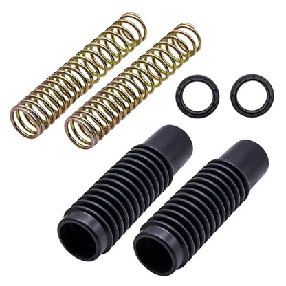 Front Fork Boots Rebuild Kit Fit for Honda CB125 CS90 CT90 CT110 S90 CL90