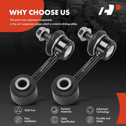 A-Premium Rear Sway Bar Link Stabilizer Bar Link - Smooth Driving