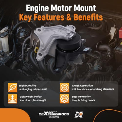 maXpeedingrods Engine and Transmission Mount Kit for Honda Accord - style: A65072