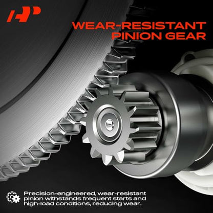 A-Premium Starter Motor, 12V 1.6KW 9 Teeth Clockwise