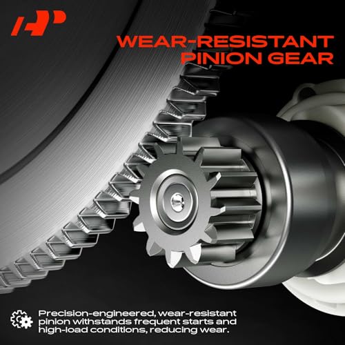 A-Premium Starter Motor, 12V 1.4KW 10 Teeth Clockwise