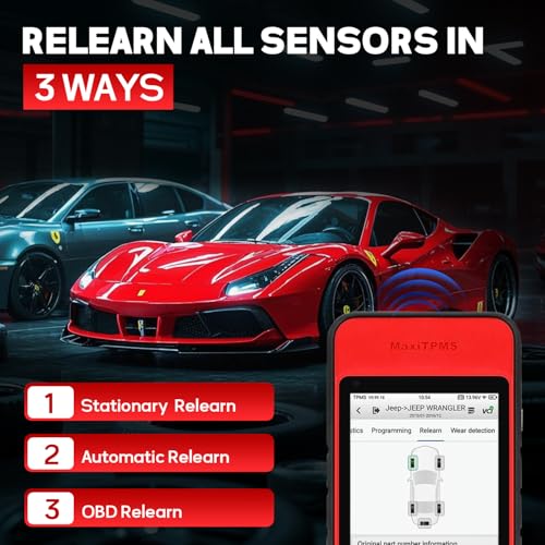 Autel MaxiTPMS ITS600Pro TPMS Programming Tool with Full TPMS, Upgraded Version of TS508 TS608 MK808TS ITS600 Complete TPMS Functions, 36+ Services, All System Diagnostics Free Lifetime TPMS Updates