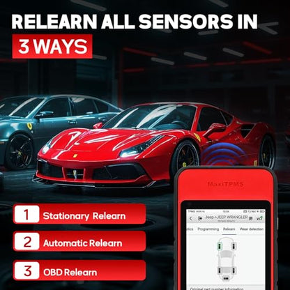 Autel MaxiTPMS ITS600Pro TPMS Programming Tool with Full TPMS, Upgraded Version of TS508 TS608 MK808TS ITS600 Complete TPMS Functions, 36+ Services, All System Diagnostics Free Lifetime TPMS Updates