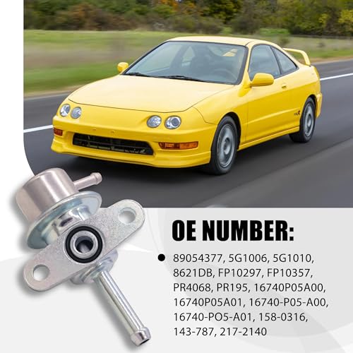 JA&MIU PR4068 Fuel Pressure Regulator Compatible with Honda Civic/Civic